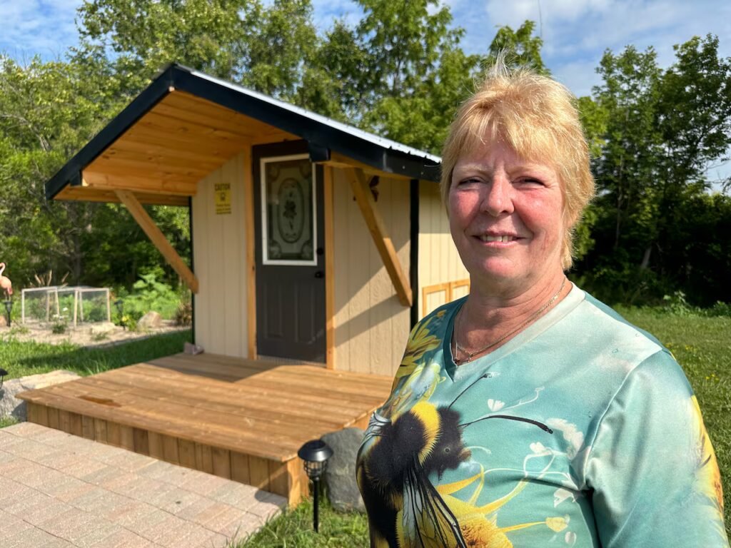Bee therapy Ontario farm relaxation experience